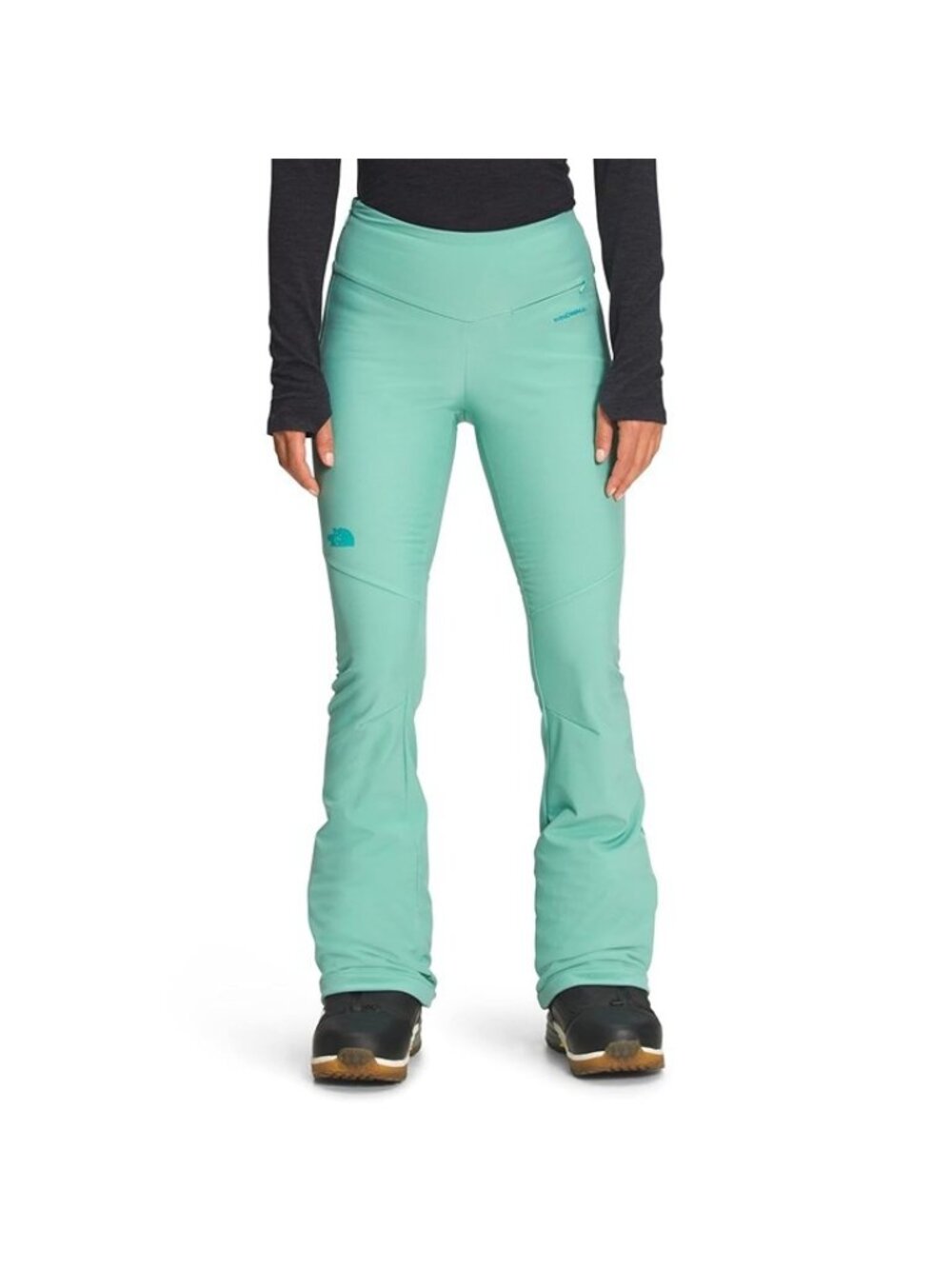 The North Face Women's Snoga Snow Ski Pants Blue Wasabi Insulated Size 16